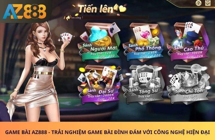 Khám phá kho game bài hấp dẫn của AZ888 Khám phá kho game bài hấp dẫn của AZ888