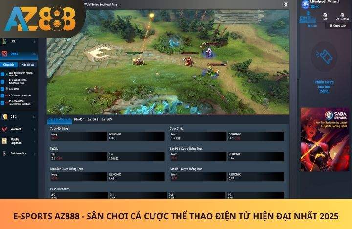 Trải nghiệm cá cược E-Sports hấp dẫn nhất 2025 Trải nghiệm cá cược E-Sports hấp dẫn nhất 2025