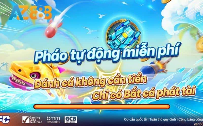 Bắt cá kịch tính là trò chơi bắn cá đổi thưởng tại AZ888