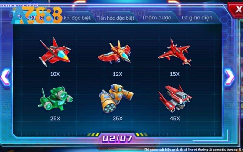 Trò chơi bắn cá vũ trụ có nhiều mục tiêu với tiền thưởng hấp dẫn